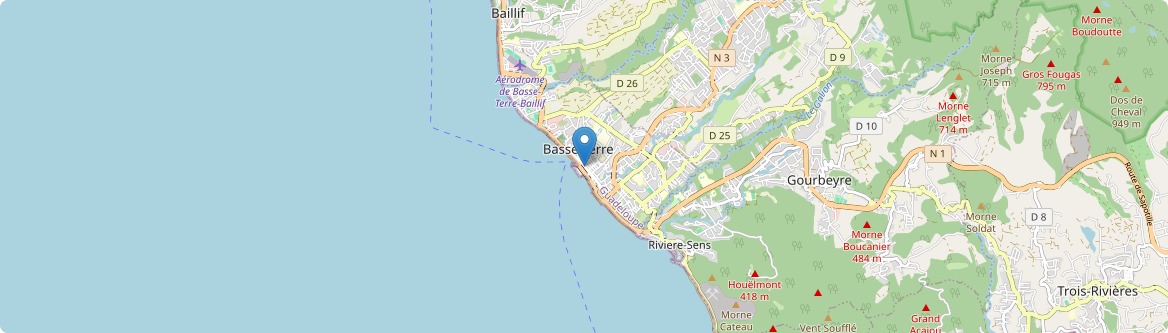 Basse-Terre - Carte