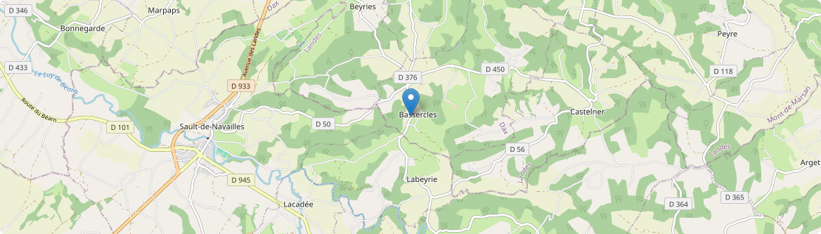 Bassercles - Carte