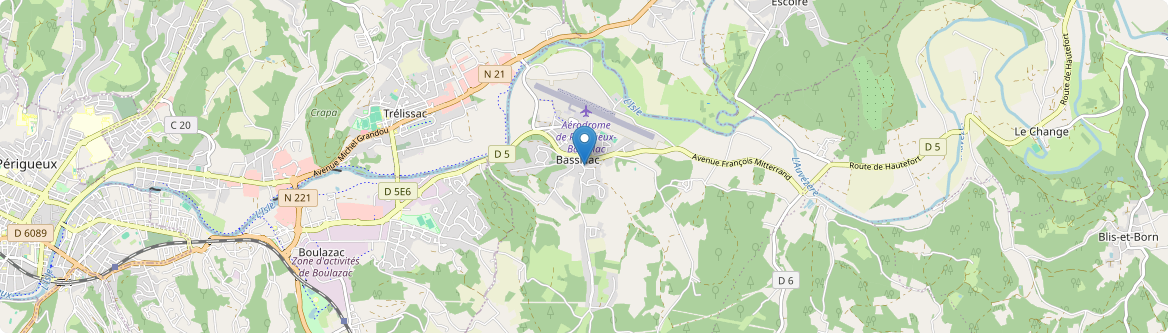 Bassillac et Auberoche - Carte