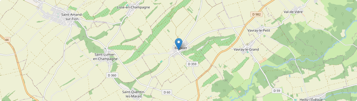 Bassuet - Carte