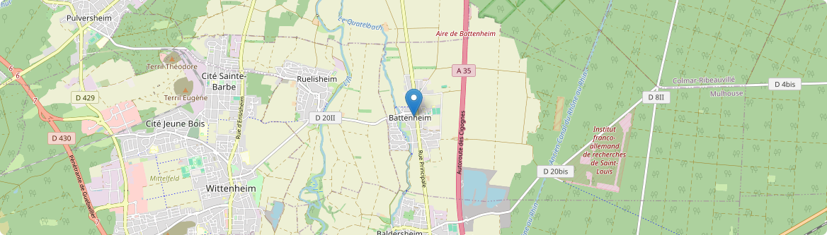 Battenheim - Carte