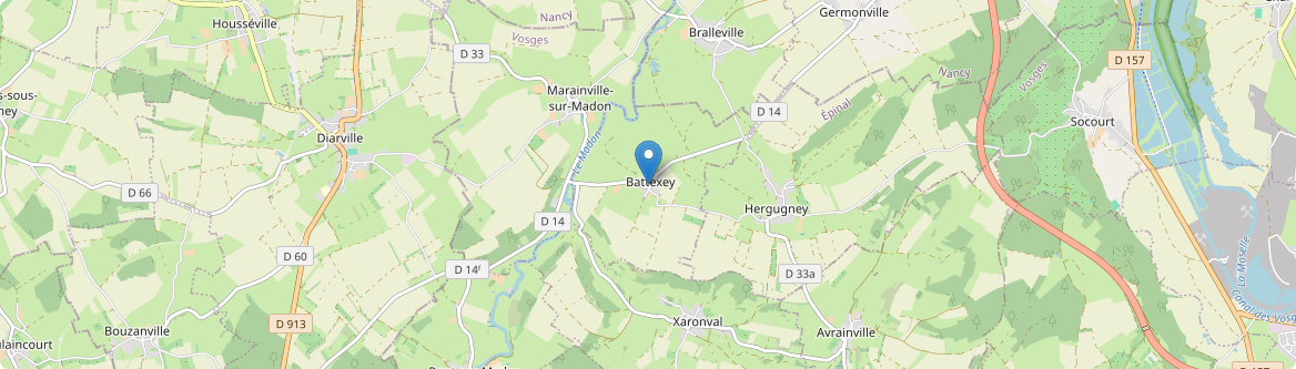 Battexey - Carte