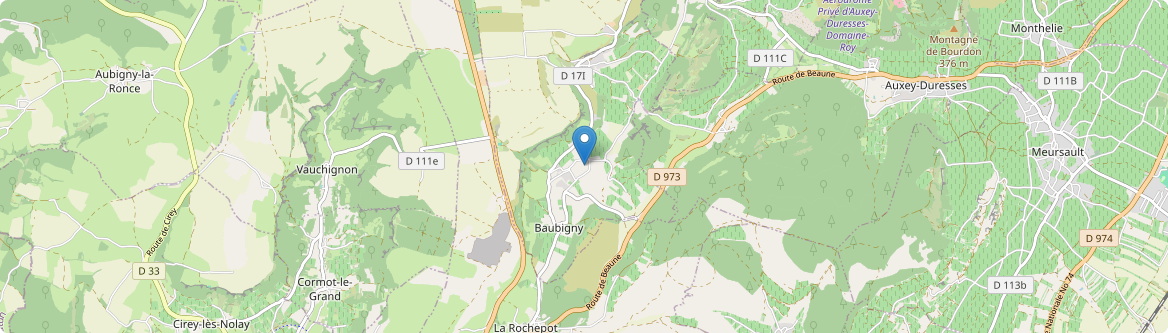 Baubigny - Carte