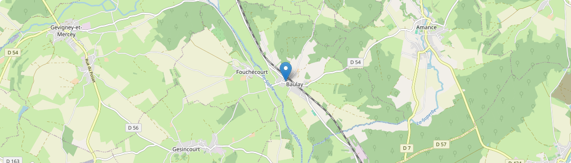 Baulay - Carte