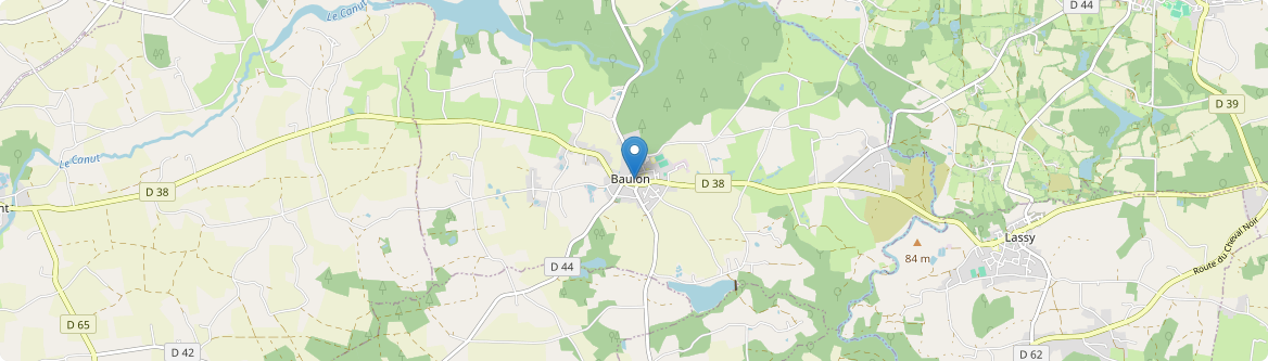 Baulon - Carte
