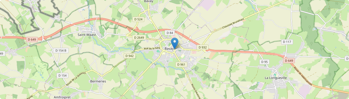 Bavay - Carte