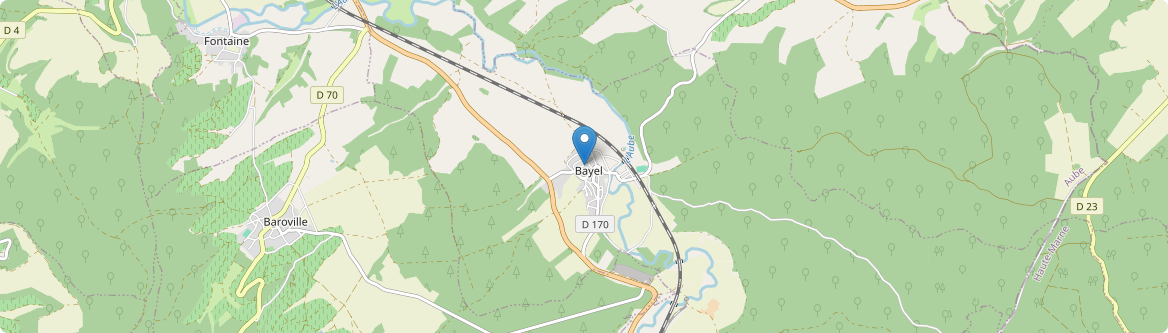 Bayel - Carte