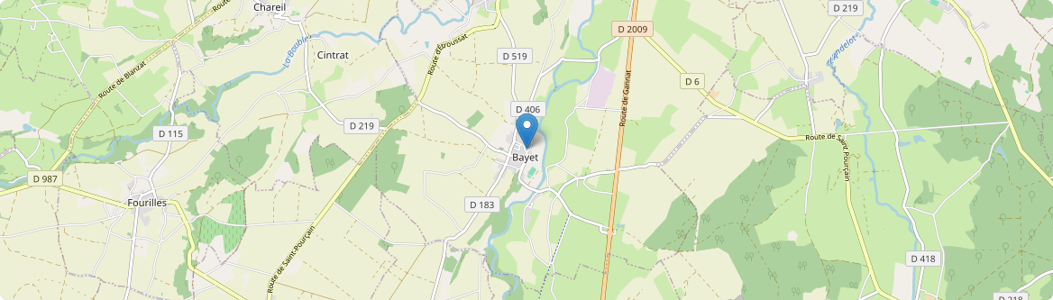 Bayet - Carte