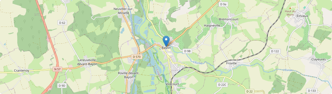 Bayon - Carte