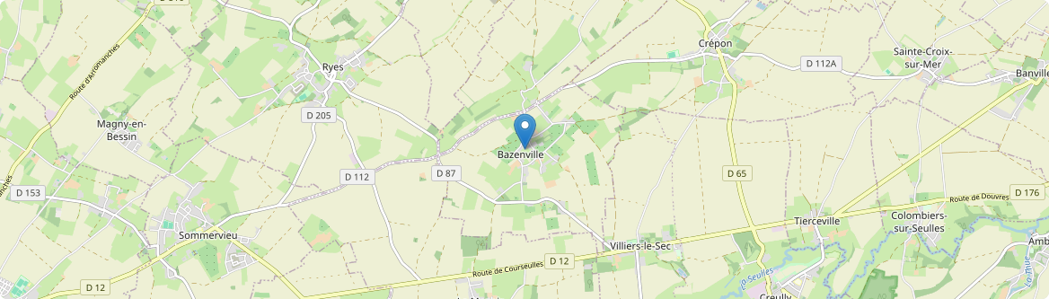 Bazenville - Carte