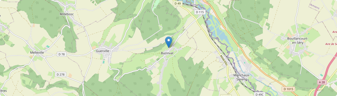 Bazinval - Carte