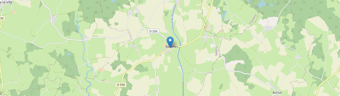 Bazolles - Carte