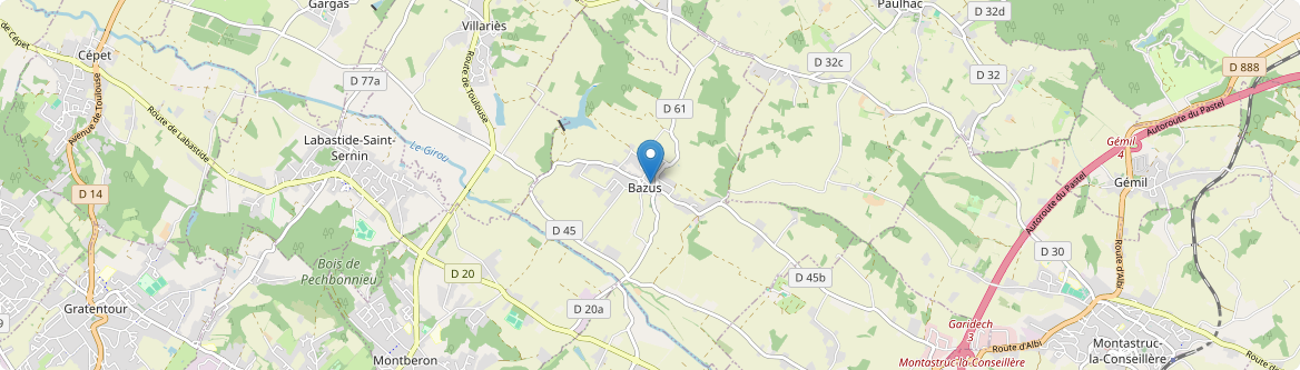 Bazus - Carte