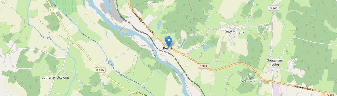 Béard - Carte
