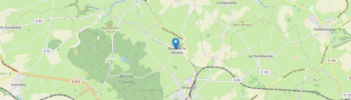 Beaubec-la-Rosière - Carte