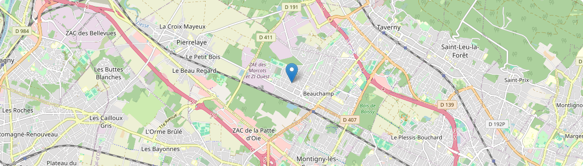 Beauchamp - Carte