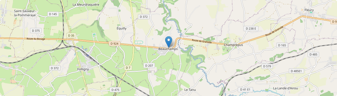 Beauchamps - Carte