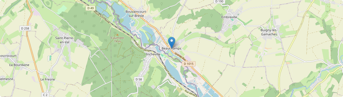Beauchamps - Carte