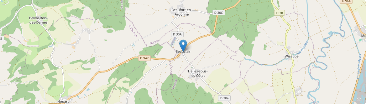 Beauclair - Carte