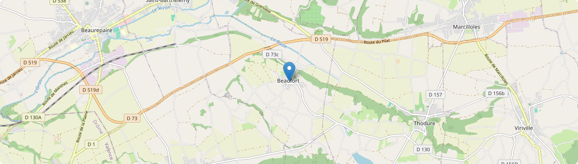 Beaufort - Carte