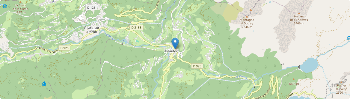 Beaufort - Carte