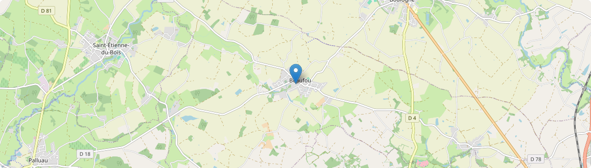 Beaufou - Carte