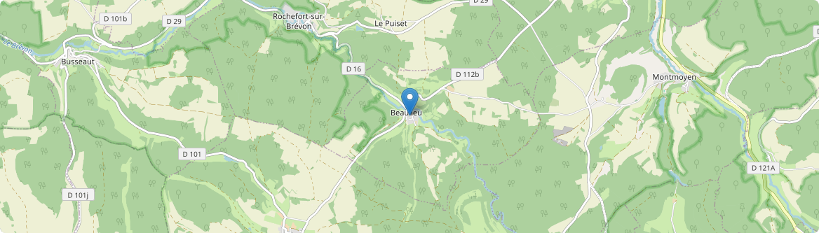Beaulieu - Carte