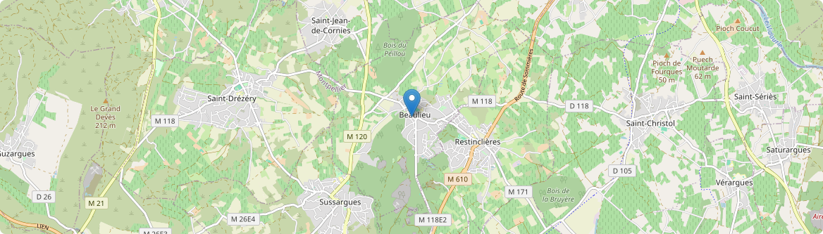 Beaulieu - Carte