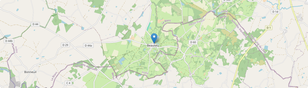 Beaulieu - Carte