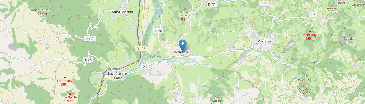 Beaulieu - Carte
