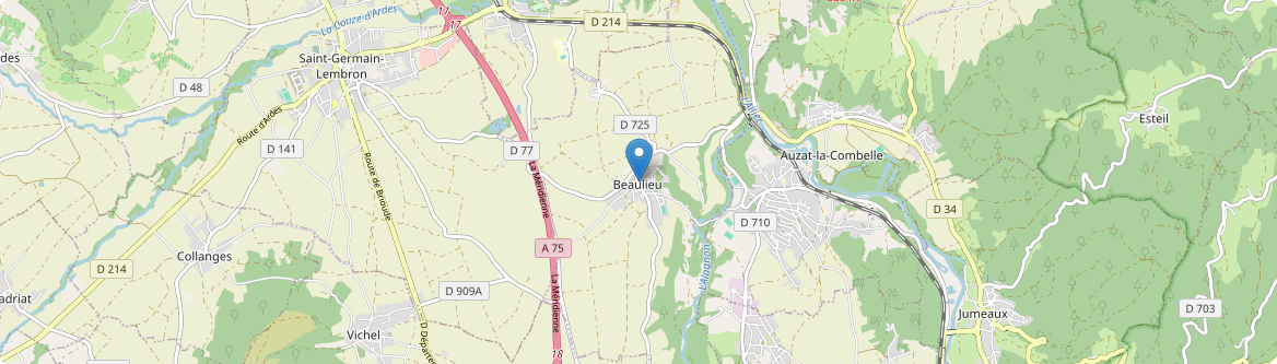 Beaulieu - Carte