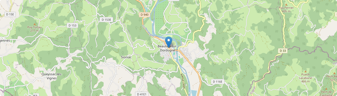 Beaulieu-sur-Dordogne - Carte
