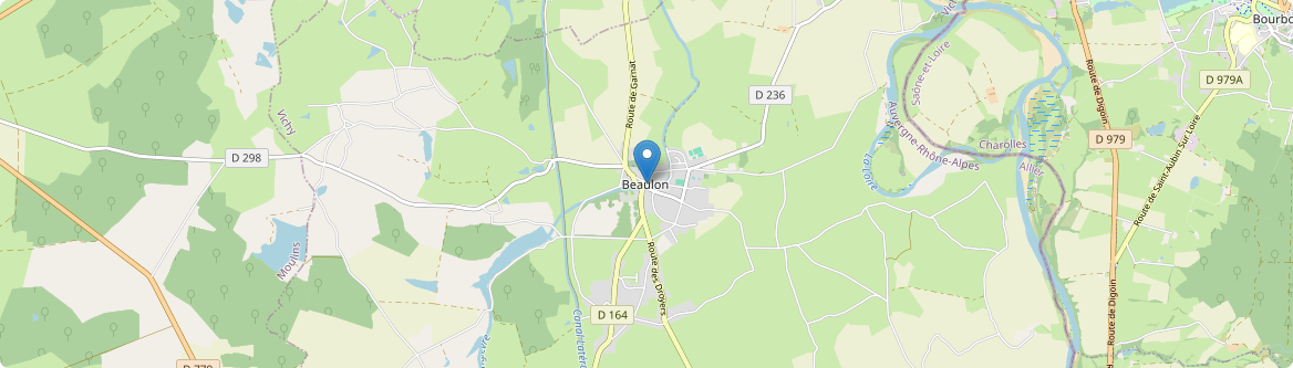 Beaulon - Carte