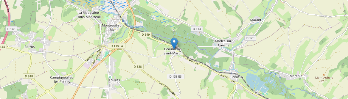 Beaumerie-Saint-Martin - Carte