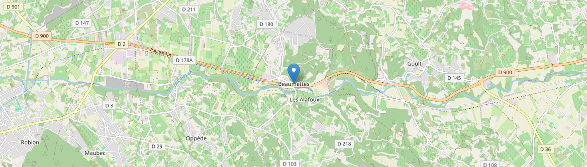 Beaumettes - Carte