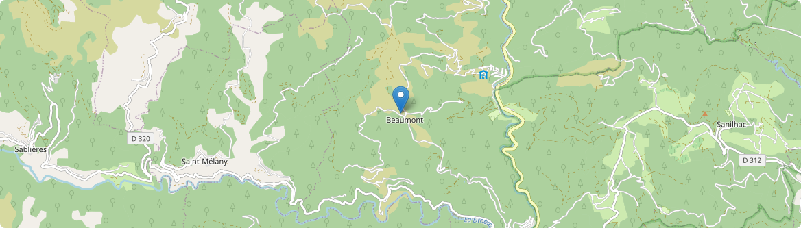 Beaumont - Carte