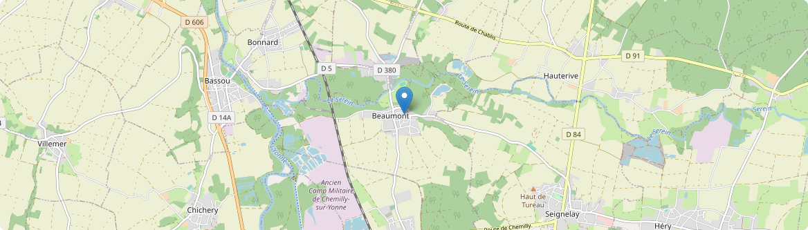 Beaumont - Carte