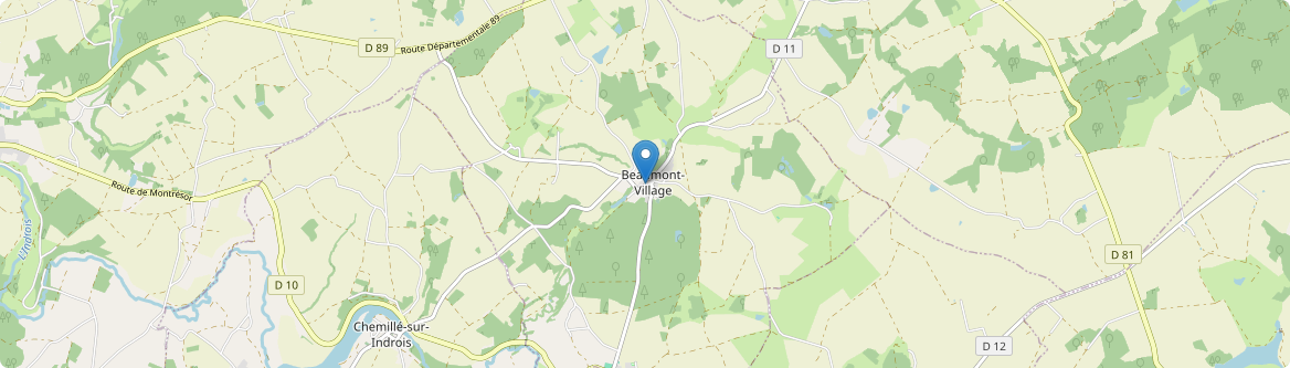 Beaumont-Village - Carte
