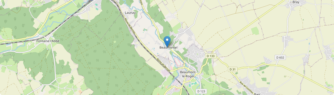 Beaumontel - Carte