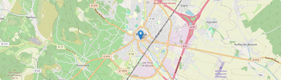 Beaune - Carte