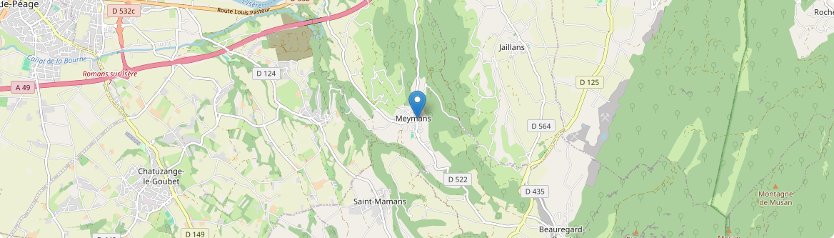 Beauregard-Baret - Carte