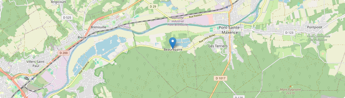 Beaurepaire - Carte