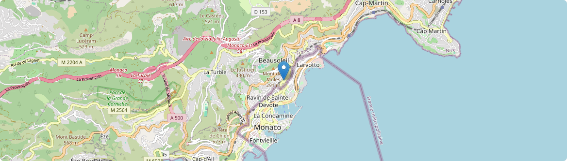 Beausoleil - Carte