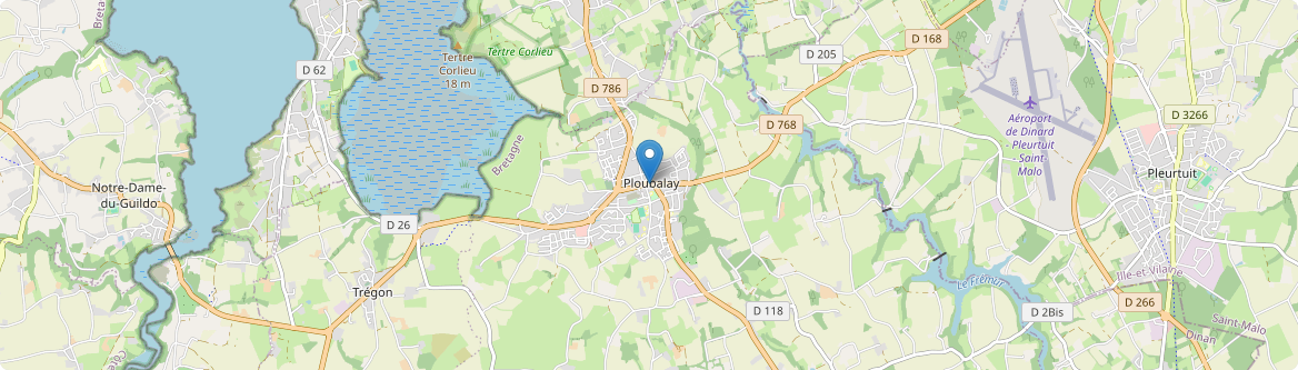 Beaussais-sur-Mer - Carte