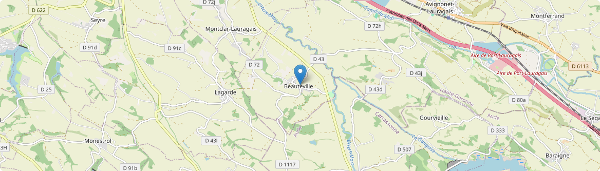 Beauteville - Carte
