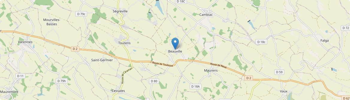 Beauville - Carte