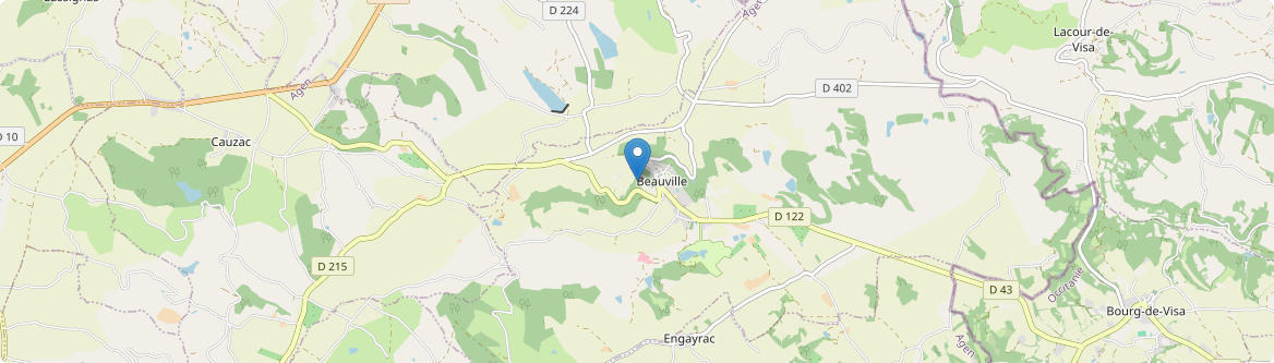 Beauville - Carte