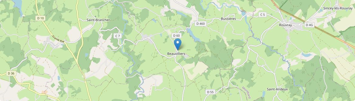 Beauvilliers - Carte