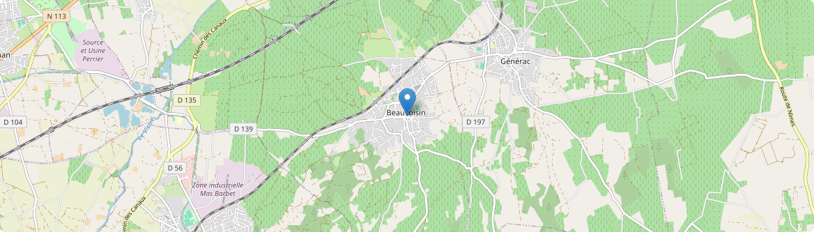 Beauvoisin - Carte