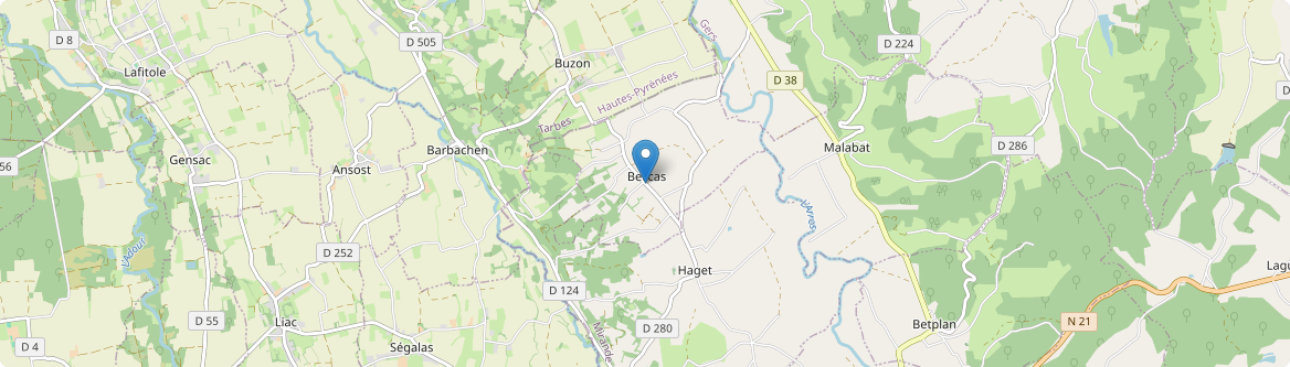 Beccas - Carte